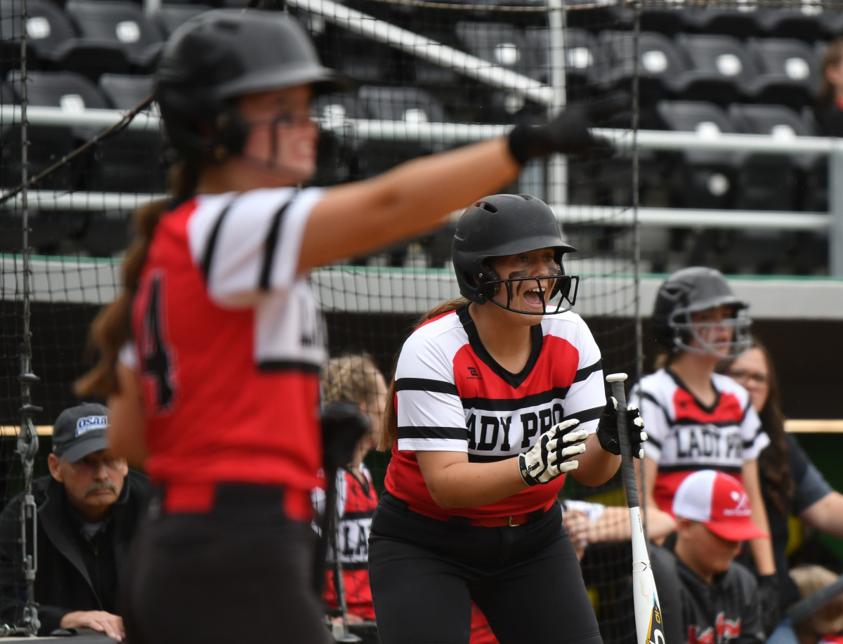Lakeview Grant Union 2A:1A softball final Taylor Balkom 33